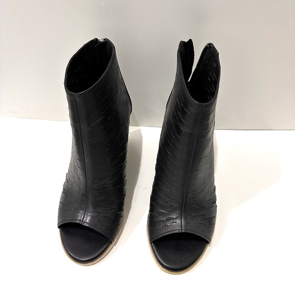 Rudsak Randalia Wedge Booties Leather Size 36 - Picture 10 of 11